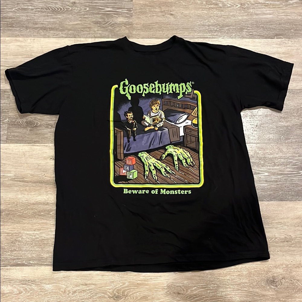 Black T-Shirt Men’s XL Goosebumps
